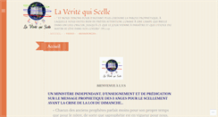 Desktop Screenshot of laveritequiscelle.com